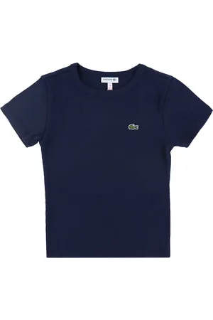 Lacoste T-shirt - Rib - Navy