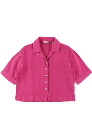 GANT Skjorte - HÃ¸r - Boxy - Bold Violet