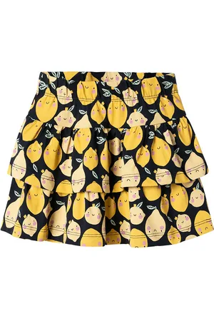 NAME IT Nederdel - NmfVigga - Dark Sapphire/Lemons
