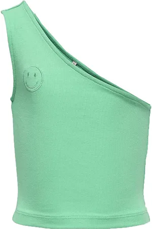 ONLY Top - Rib - Oneshoulder - KogNessa - Spearmint