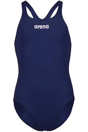 Arena Badedragt - Pro Solid - Navy/Hvid