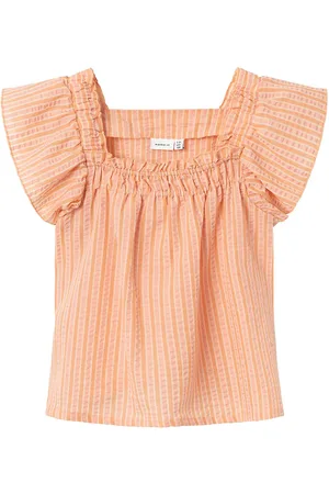NAME IT Top - Cropped - NkfJunica - Papaya Punch