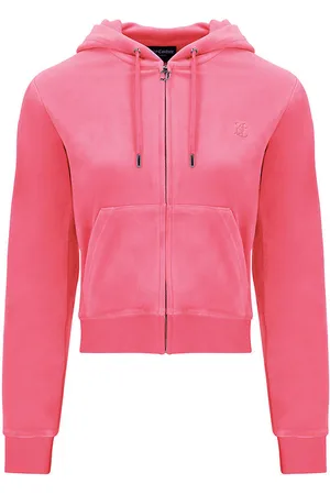 Juicy Couture Juicy Couture Cardigan - Robertson - Velour - Hot Pink