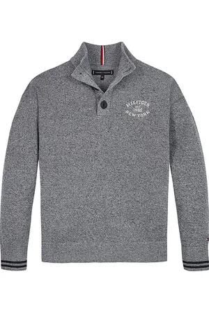 Tommy Hilfiger Bluse - Strik - Monotype - Desert Sky/Aegean Sea