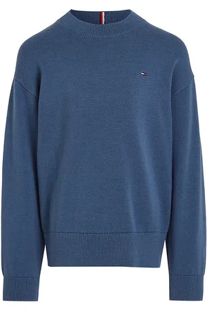 Tommy Hilfiger Bluse - Strik - Essential - Aegean Sea