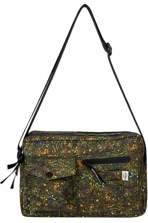 Mads Norgaard Skuldertaske - Bel One Art Cappa - Field AOP/Olive