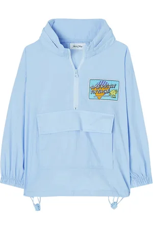 American Vintage Anorak - Zotcity - Bleu Polaire
