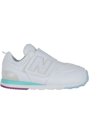 New Balance Sko - 574 - Hvid/Team sky Blue