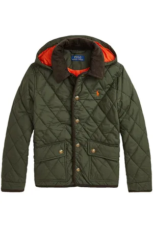 Ralph Lauren Termojakke - ArmygrÃ¸n/Brun