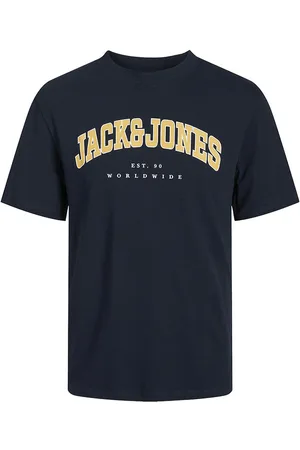 JACK & JONES T-shirt - JjeCaleb - Navy Blazer