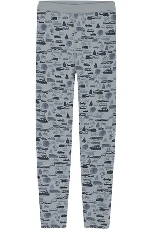 Hust and Claire Leggings - Uld/Bambus - Laki - Blue Wind