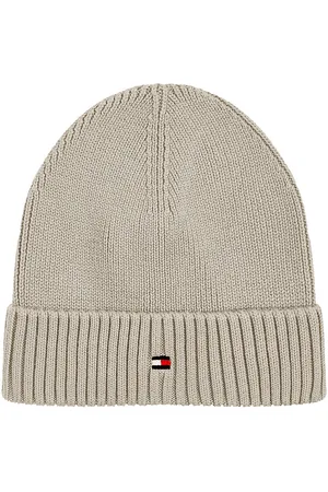 Tommy Hilfiger Hue - Strik - Small Flag - Classic Beige