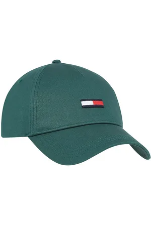 Tommy Hilfiger Kasket - Elongated Flag - Pewter Green