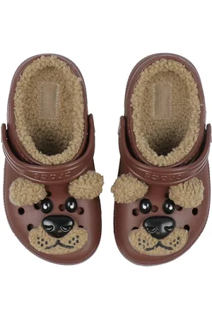 Crocs Sandaler m. for - Classic I Am Brown Bear Clog K - Dark Cl