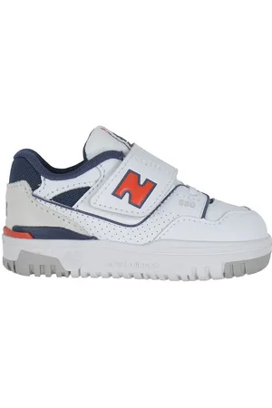 New Balance Sko - 550 - White/True Red