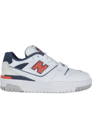 New Balance Sko - 550 - White/True Red