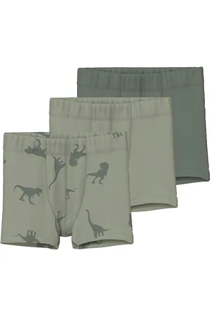 NAME IT Boxershorts - Noos - NmmTights - 3-pak - Agave Green