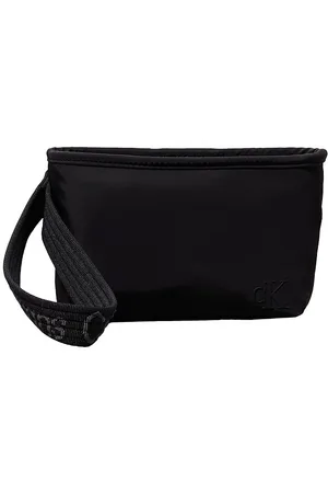 Calvin Klein Pusletaske - Messenger - Sort m. Logoer