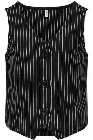 ONLY Vest - KogBlair - Black/Cloud Dancer