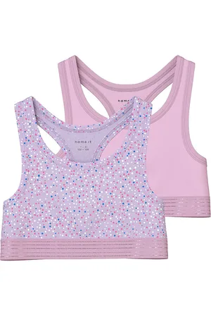 NAME IT Top - NkfShort - Noos - 2-pak - Pastel Lilac
