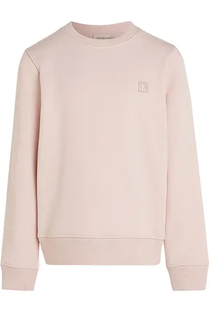 Calvin Klein Sweatshirt - Mono Mini Badge - Peach Whip