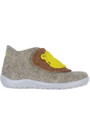 Superfit Hjemmesko - Uld - Happy - Beige/GrÃ¥