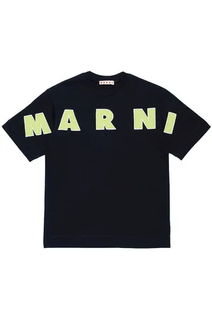 Marni T-shirt - Sort m. Gul