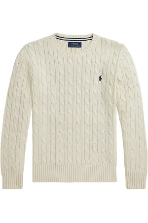Ralph Lauren Bluse - Strik - Cream