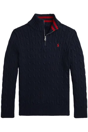 Ralph Lauren Bluse m. LynlÃ¥s - Strik - Navy