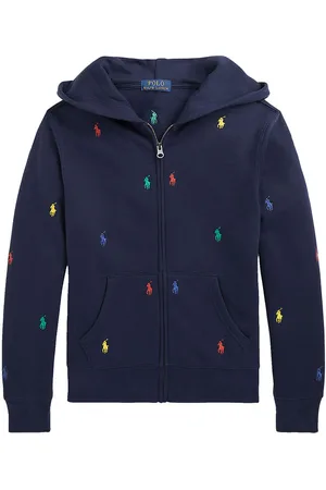 Ralph Lauren Cardigan - Navy m. Logoer