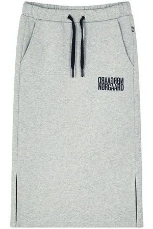Mads Norgaard Nederdel - Sweat - Sheila - Light Grey Melange