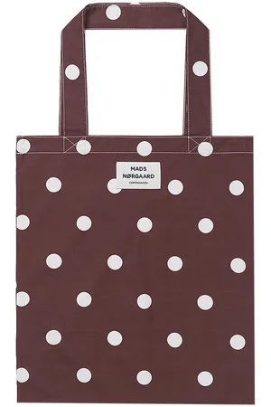Mads Norgaard Shopper - Atoma - Dot AOP Sassafras/White Alyssum