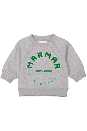Marmar Copenhagen Sweatshirt - Theos B - Green Logo