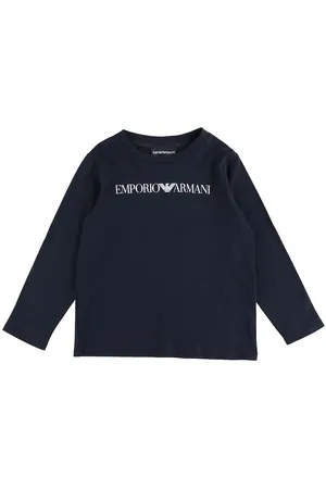 Emporio Armani Bluse - Navy/Hvid