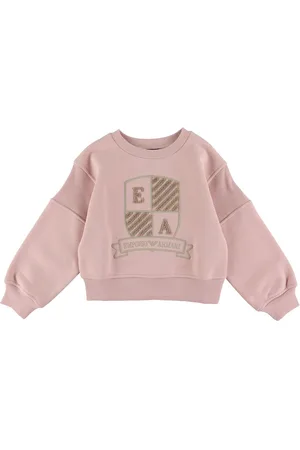 Emporio Armani Sweatshirt - Rose Smoke m. Beige