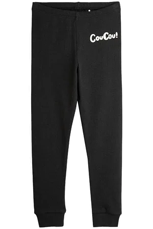 Mini Rodini Leggings - Rib - Coucou - Sort