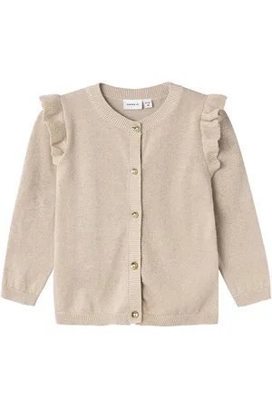NAME IT Cardigan - Strik - Noos - NmfAbinne - Peyote/Tone In Ton