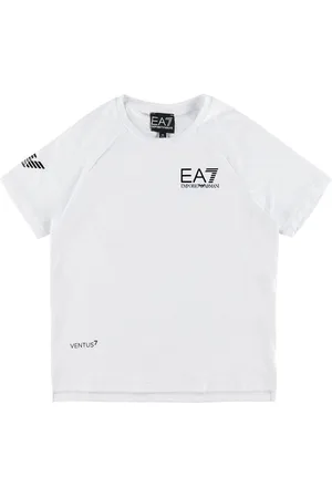 EA7 T-shirt - Hvid m. Sort