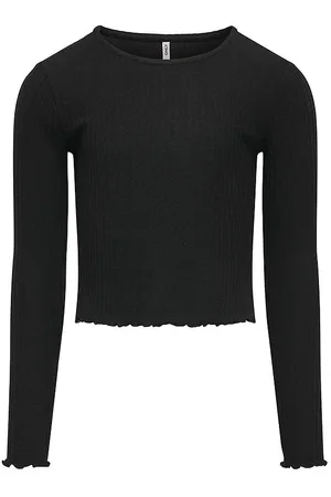 ONLY Bluse - Rib - KogNella - Noos - Sort