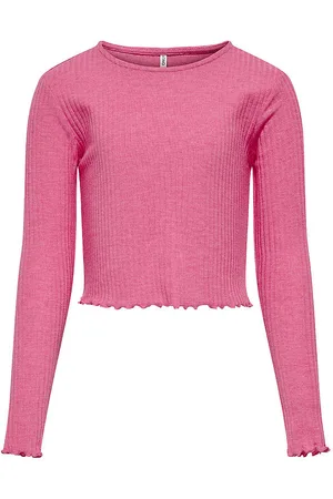 ONLY Bluse - Rib - KogNella - Noos - Super Pink