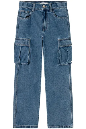 NAME IT Jeans - Cargo - Noos - NkmRaynn - Medium Blue Denim