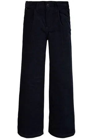 Tommy Hilfiger FlÃ¸jlsbukser - Wide - Desert Sky