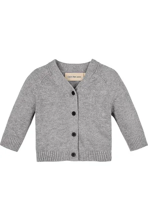 Calvin Klein Cardigan - Strik - Grey Heather