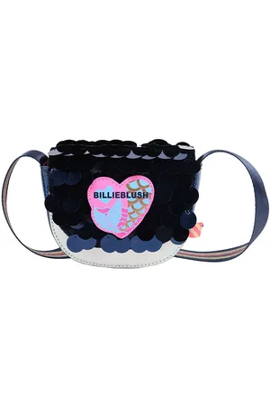 Billieblush Skuldertaske - Navy/Palietter