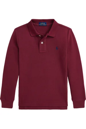 Ralph Lauren Polobluse - BordeauxrÃ¸d