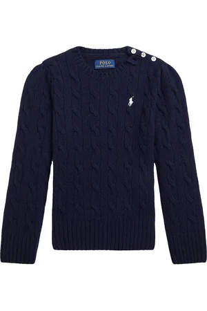 Ralph Lauren Bluse - Uld - Navy