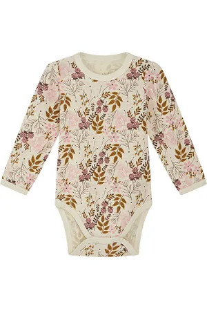 Hust and Claire Body l/Ã¦ - Uld/Bambus - Badia - Orchid m. Blomst