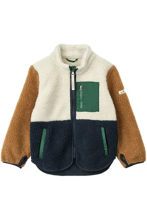 Liewood Fleecejakke - Nolan - Classic Navy Multi Mix