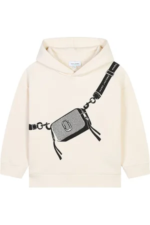 Marc Jacobs HÃ¦ttetrÃ¸je - Sand/Sort m. Taske