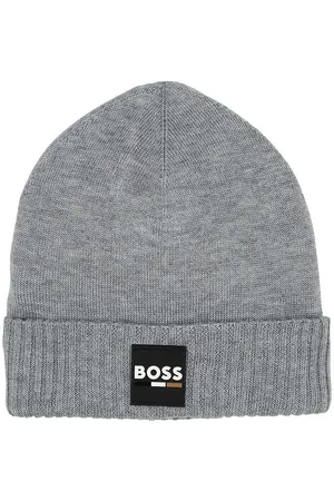 HUGO BOSS Hue - Strik - GrÃ¥meleret